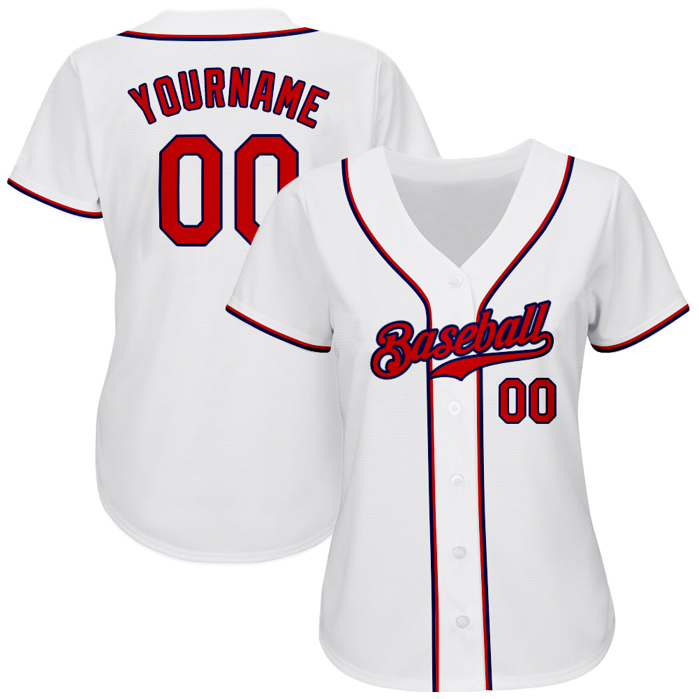 Custom Red Red-Gray Authentic Baseball Jersey Discount